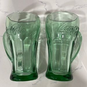 Vintage Libbey Coca Cola Mugs